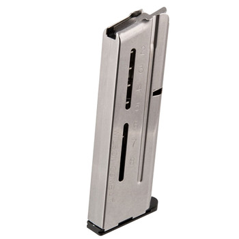 WILSON COMBAT Elite Tactical 8rd Magazine with Flush Fit Steel Base Pad for Compact 9mm 1911 (500-9C8)