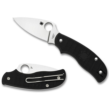 SPYDERCO Urban Lightweight 2.56in Black Knife (C127PBK)