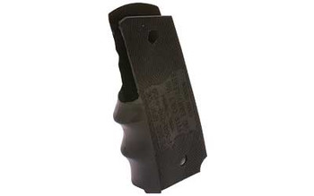 PEARCE GRIP Black 1911 Government Rubber Finger Groove Insert (PG1911-1)