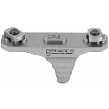 PHASE 5 WEAPON SYSTEMS MLOK Hardware Gray Mini Hand Stop (MHS-MLOK-GREY)