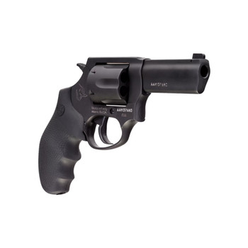 TAURUS Defender 856 38 Spl +P 3in 6rd Hogue Rubber Grip Matte Black Revolver (2-85631NS)