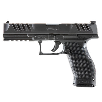 WALTHER PDP Full Size 9mm 5in 2x 18rd Mags Optic Ready Black Pistol (2844001)