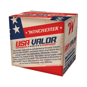 WINCHESTER AMMO USA Valor 5.56mm 62Gr Full Metal Jacket 125rd Box Rifle Ammo (USA855125)