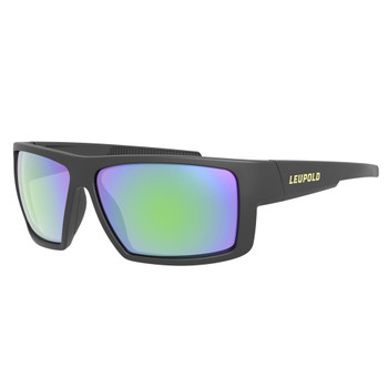 LEUPOLD Switchback Matte Black Frame/Emerald Mirror Lens Sunglasses (179093)