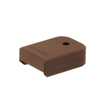 UTG PRO +0 Matte Bronze Aluminum Base Pad for Glock Small Frame (PUBGL01Z)