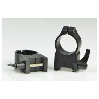 WARNE Maxima 1in Quick Detach Extra High Matte Rings (203LM)