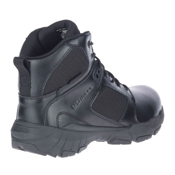 MERRELL Men's Fullbench Tactical Mid Waterproof Black Boot (J099439)