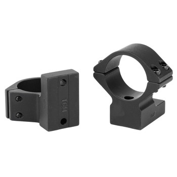 TALLEY 1in Medium Black Anodized Scope Mount for Tikka T3 (940714)