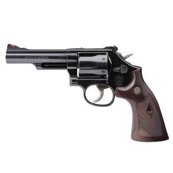 SMITH & WESSON Model 19 Classic 357 Mag 4.25in 6rd Blued Revolver with Custom Wood Grips (12040)