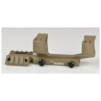 WARNE Tactical 1-Piece 30mm Dark Earth Mount (RAMP30DE)