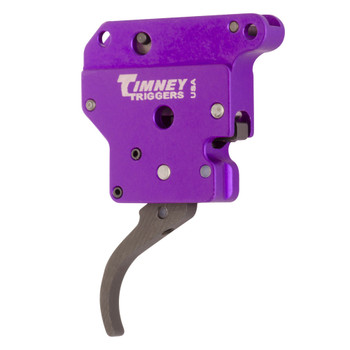 TIMNEY TRIGGERS Single-Stage 3oz Black/Purple Benchrest Trigger for Remington 700 (502B)