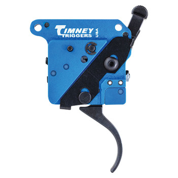 TIMNEY TRIGGERS 2-Stage Black/Blue RH Curved Trigger for Remington 700 (532)