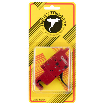 TIMNEY TRIGGERS 2-Stage Black/Red 8oz/1Lb Straight Trigger for Ruger Precision (650ST)