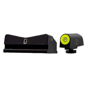 XS SIGHT SYSTEMS DXT2 Big Dot Yellow Night Sights for Walther CCP, PPS, PPS M2 9/40 (WT-0006S-5Y)