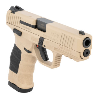 SAR USA SAR9 9mm 17rd Safari /Black Pistol (SAR9SA)