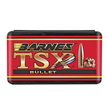 BARNES TSX .30 Caliber .308 Dia 168Gr TSX Boat Tail 50/Box Rifle Bullets (30351)