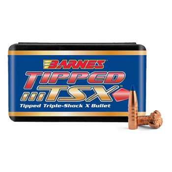 BARNES Tipped TSX .30 Caliber .308 Dia 150Gr TTSX Boat-Tail 50/Box Rifle Bullets (30366)