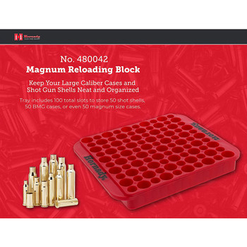 HORNADY Magnum Reloading Block (480042)