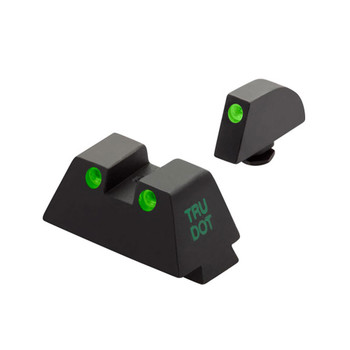 MAKO/MEPROLIGHT Green/Green Night Sight Set For Glock 9/357 Sig/40/45 GAP (ML10224SUP)