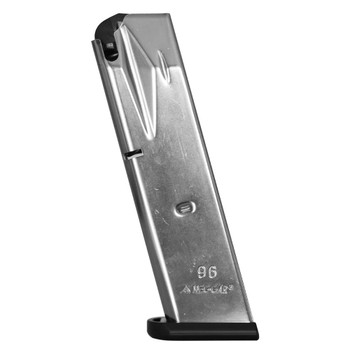 MECGAR .40 S&W 10rd Nickel Magazine For Beretta 96FS (MGPB9610N)