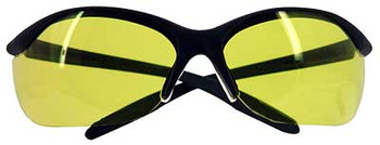HOWARD LEIGHT Vapor II Uvex Black Frame With Amber Lens Glasses (R-01536)