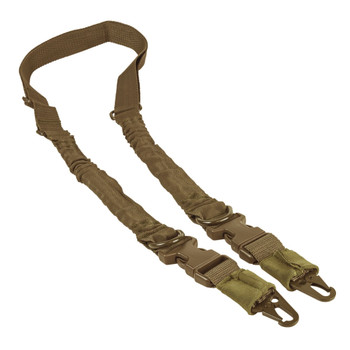 NCSTAR 2 Point/1 Point Tan Sling with Metal Spring Clips (AARS21PT)