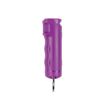 SABRE Purple Pepper Gel with Finger Grip and Key Ring (F15-PRUSG-02)