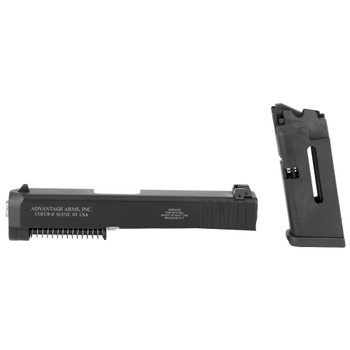 Advantage Arms Conversion Kit, 22LR, 3.46" Barrel, Fits Glock 26/27 Gen3, With Range Bag