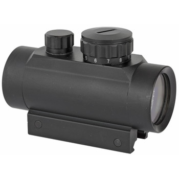 Barska Red Dot, 1X Magnification, Black Finish, 30mm Tube, 5 MOA Reticle AC10329