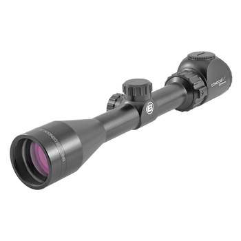 Bresser Condor, Rifle Scope, 4-12X Magnification, 40mm Objective Lens, 1" Main Body Tube, Second Focal Plane, Black 90-14124