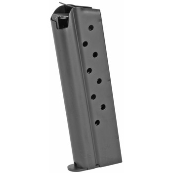 Ed Brown Magazine, 9MM, 9 Rounds, Fits 1911, Includes 1 Thick and 1 Thin Base Pad, Black Nitride Finish 849-BN