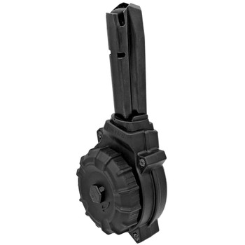 ProMag Magazine, 9MM, 50 Round Drum, Fits Sig Sauer P320, Polymer, Black DRM-A55