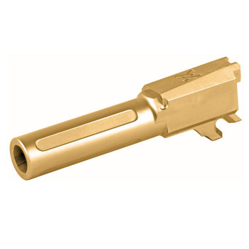 TRUE PRECISION 9mm Non-Threaded Gold TiN Barrel For Sig P365 (TP-P365B-XG)