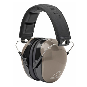 WALKER'S GAME EAR Dual Color Flat Dark Earth Passive Advanced Protection Muff (GWP-DCPM-FDE)