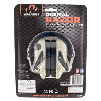 WALKER'S GAME EAR Razor Pro Bone Digital Muff (GWP-DRSEM)