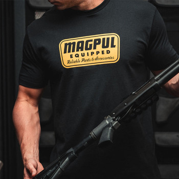 MAGPUL Equipped Blend Black 2XL T-Shirt (MAG1205-001-2XL)