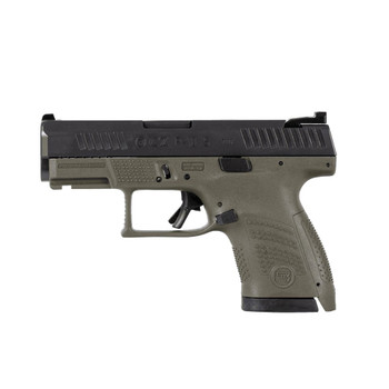 CZ P-10 S 9mm 3.5in 12rd OD Green Semi-Automatic Pistol (89565)