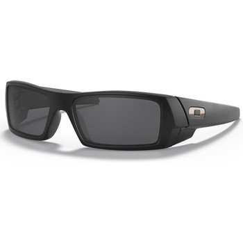 OAKLEY GasCan Matte Black With Gray Sunglasses (03-473)