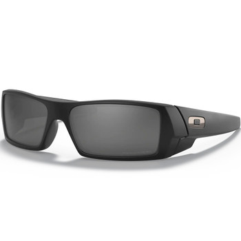 OAKLEY Gascan Matte Black Frame/Black Iridium Polarized Lenses Sunglasses (12-856)