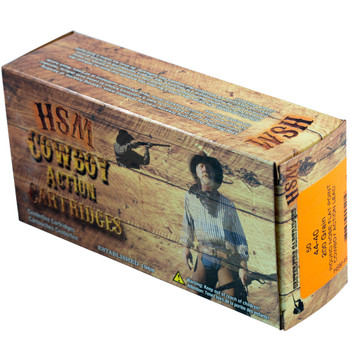 HSM Cowboy Action 44-40 Win 200gr RNFP 50rd/Box Ammo (44-40-1-N)