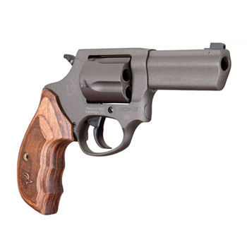 TAURUS Defender 605 357 Mag/38 Spl +P 3in 5rd Tungsten Cerakote Revolver with Altamont Grip (2-6053CNS)