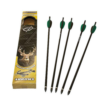 BARNETT CROSSBOWS 5-Pack 18in Aluminum Arrows with Rope Cocking Device (16107+17014)