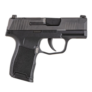 SIG SAUER P365-380 Auto 3.1in 2x 10rd Mags Pistol with Manual Safety (365-380-BSS-MS)