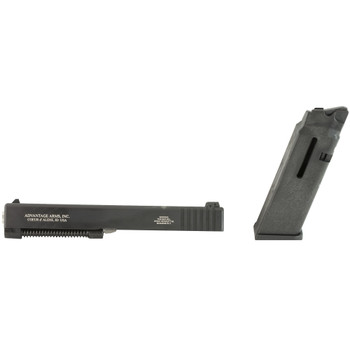 Advantage Arms Conversion Kit, 22LR, 4.6" Barrel, Fits Glock 20/21/20SF/21SF, With Range Bag, Black Finish, 10Rd, 1-10Rd Magazine AACLE20-21