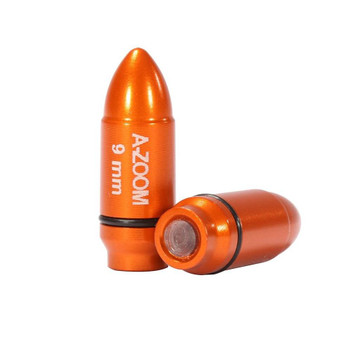 A-Zoom Strikercaps, Snap Caps, Orange, 9MM, 2/Pk 17102