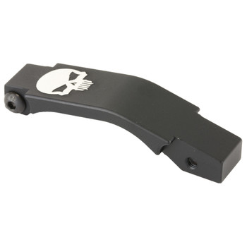 Bastion Skull, Threaded Trigger Guard, Black and White, Fits 5.56/223 AR BASARFL-GRD-BW-BTSKUL