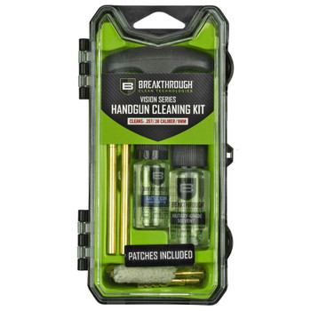 Breakthrough Clean Technologies Vision Series Cleaning Kit For .35 Cal/ .38 Cal/ 9MM BT-ECC-9