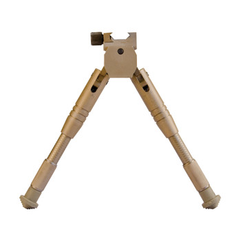 Caldwell Prone Bipod, Attaches to Picatinny Rail, Aluminum, Fits AR Rifles, Desert Tan 534455