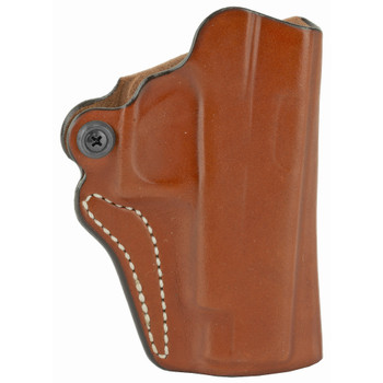 DeSantis Gunhide 019, Mini Scabbard, Belt Holster, Fits Glock 48, Right Hand, Tan Leather 019TA3NZ0