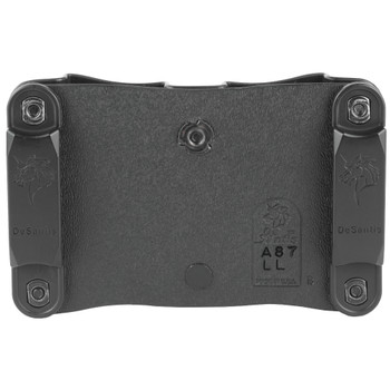 DeSantis Gunhide Quantico, Mag Pouch, Ambidextrous, Black, SGL STK 10MM/45 & S&W M&P Shield 9/40/45, Kydex A87KJLLZ0